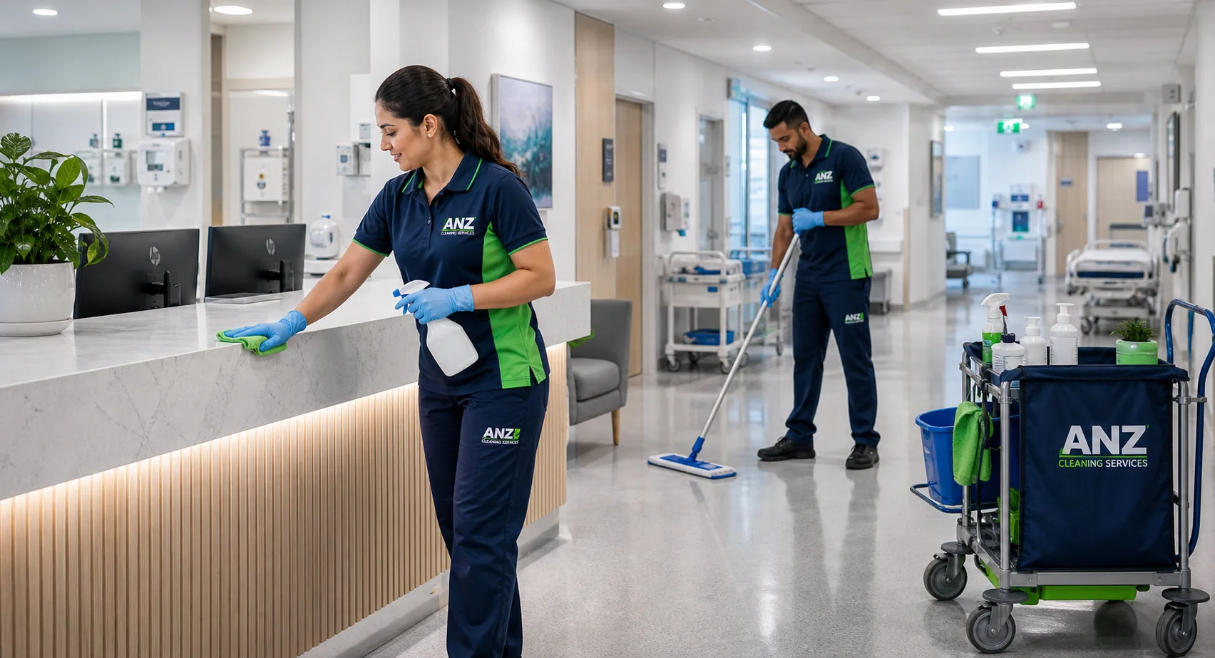 ANZ Commercial Cleaning Wetherill Park — Cleaning